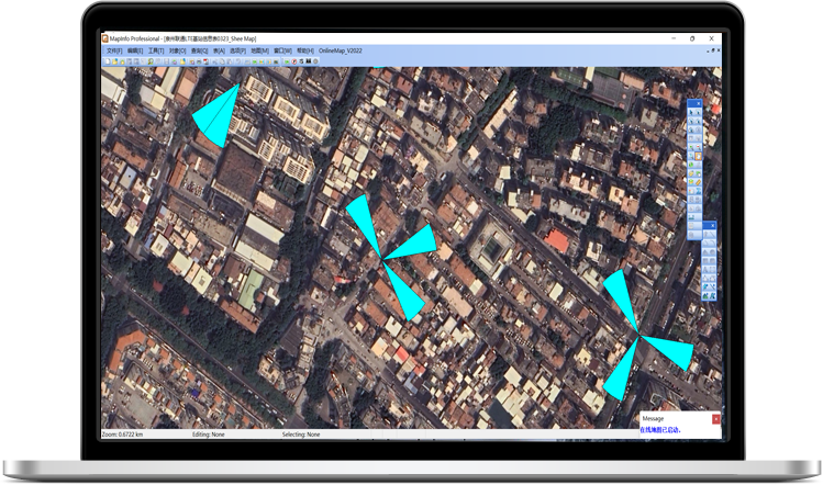 MapInFor在线地图插件界面
